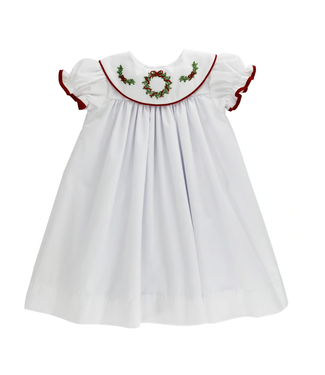 Bailey Boys White Wreath Dress