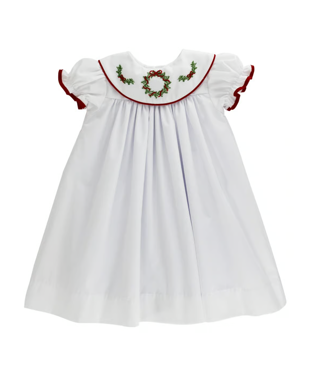 White Wreath Dress