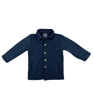 Emma Jean Navy Quilted Jacket