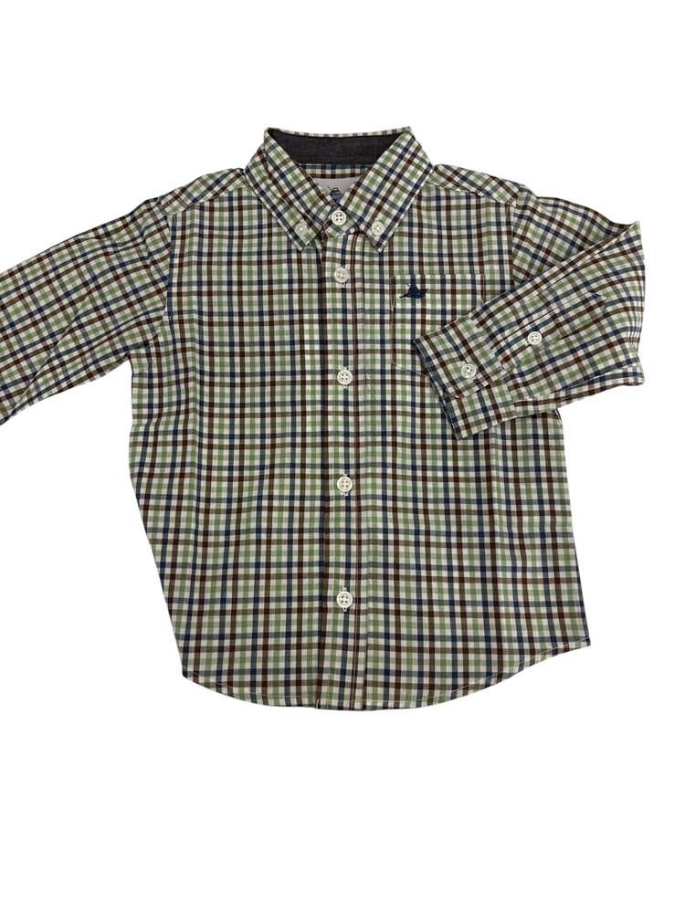 SouthBound Boys Long Sleeve Dress Shirt