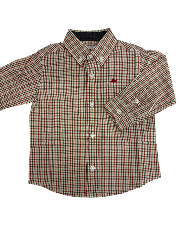 SouthBound Boys Long Sleeve Dress Shirt