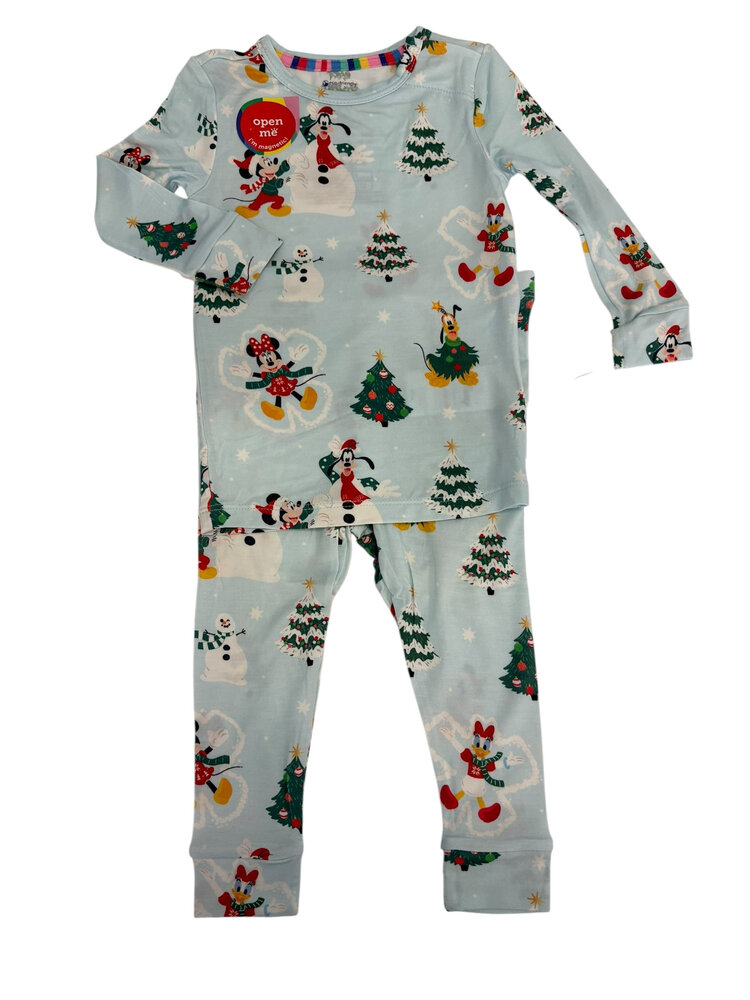 Magnetic Me Snow Excited Modal LS Pajama Set