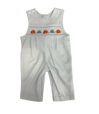 Petit Bebe Pumpkin Boy Blue Knit Longall