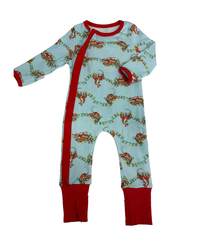 Twinkling Tails Zip-Up Pajama