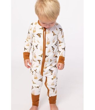 Southern Slumber Ducks Zipper Bamboo Sleeper