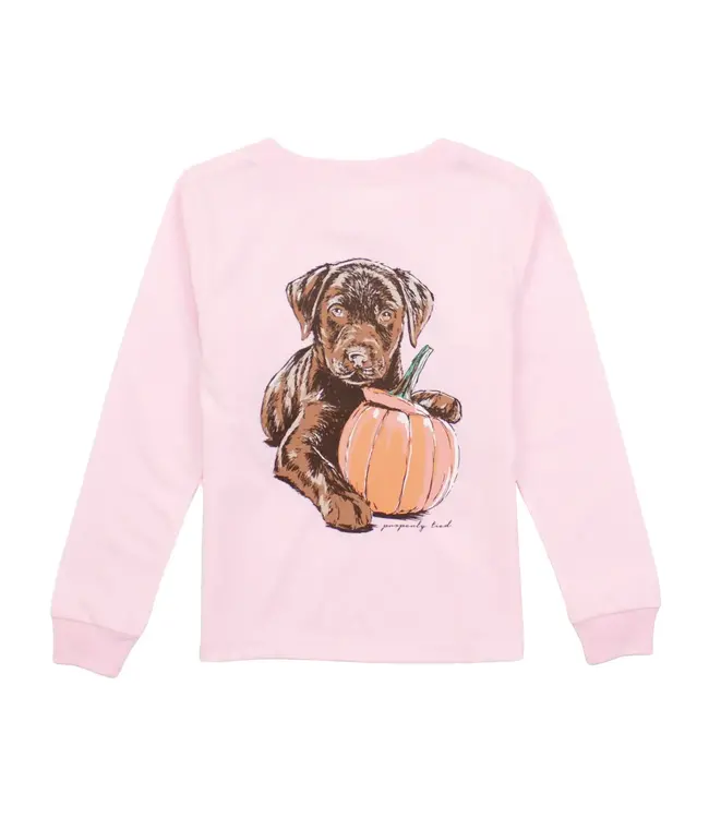 Rose Pumpkin Pup LS Shirt