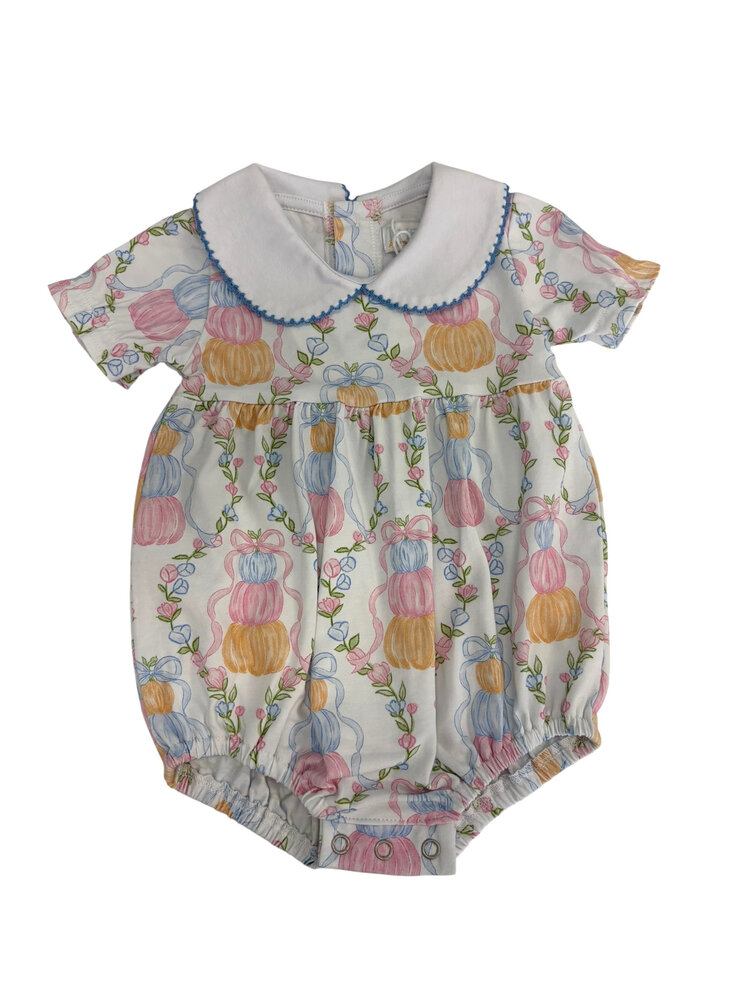 The Oaks Pumpkin Trellis Girl Bubble