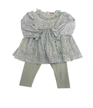 Ishtex Ditsy Flower Leggings Set