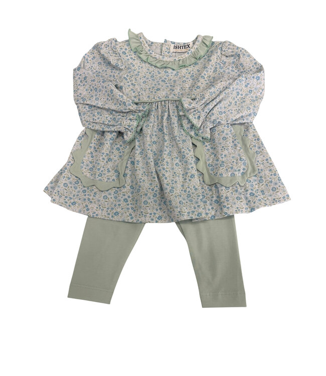 Ditsy Flower Leggings Set