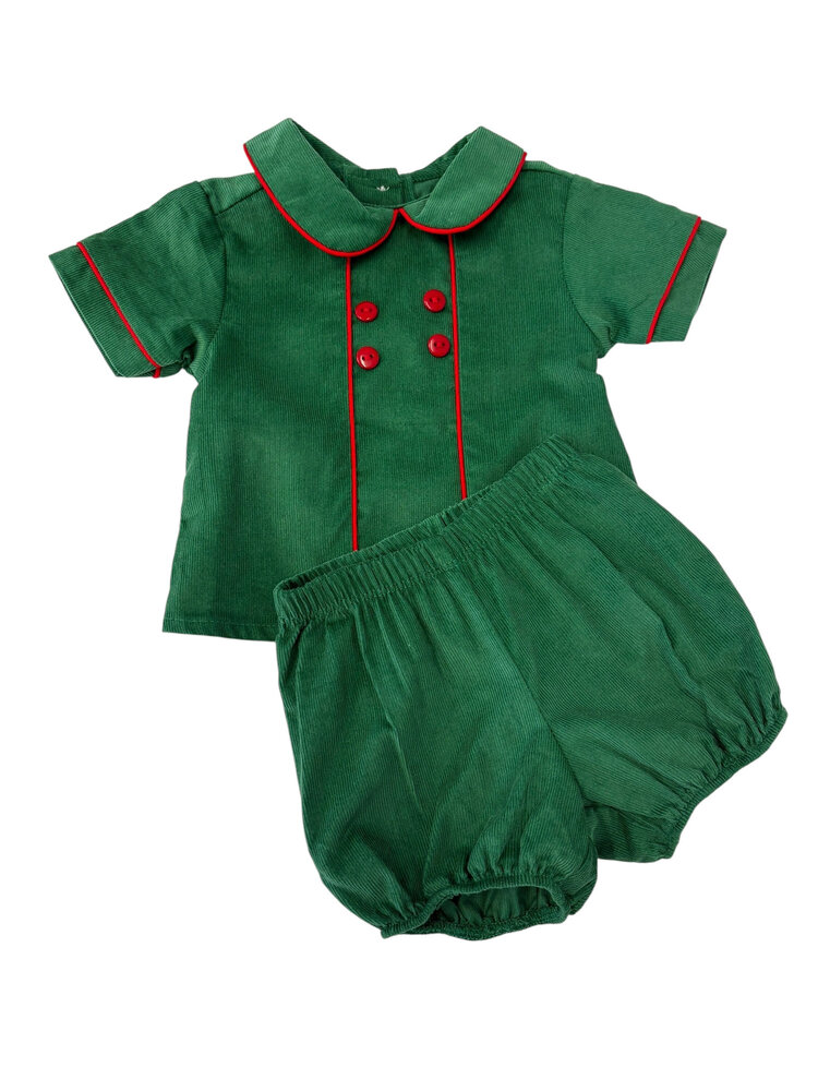 Baby Blessings Green and Red Michael Set