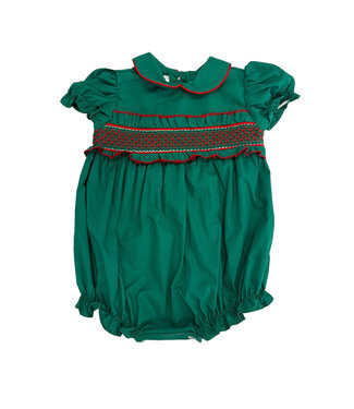 Baby Blessings Classic Green Christmas Claire Bubble