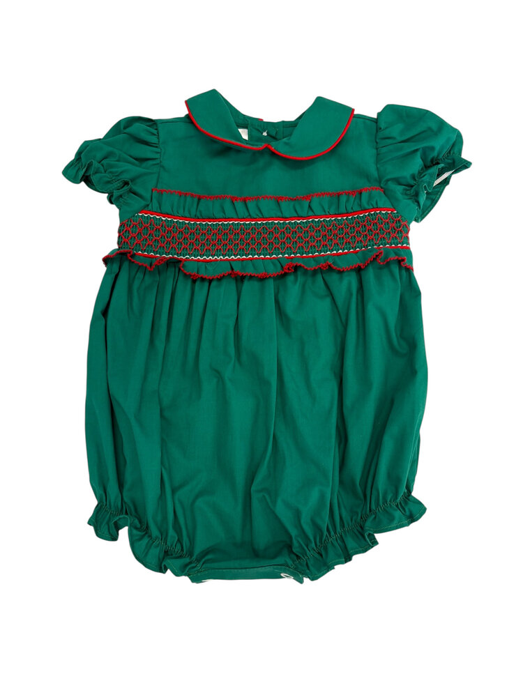 Baby Blessings Classic Green Christmas Claire Bubble