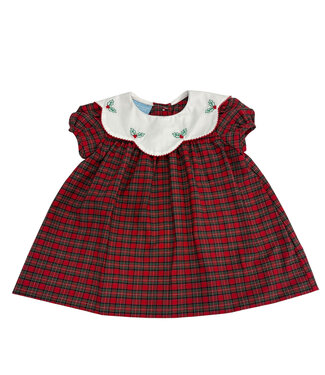 Charming Little One Christmas Tartan Natalie Dress