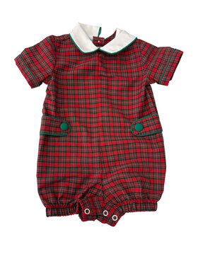 Charming Little One Christmas Tartan Elias Bubble