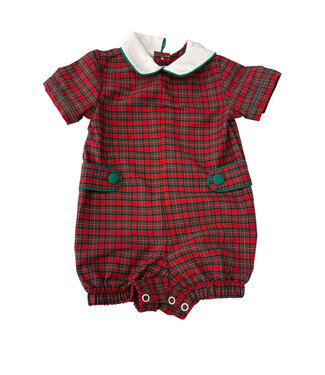 Charming Little One Christmas Tartan Elias Bubble