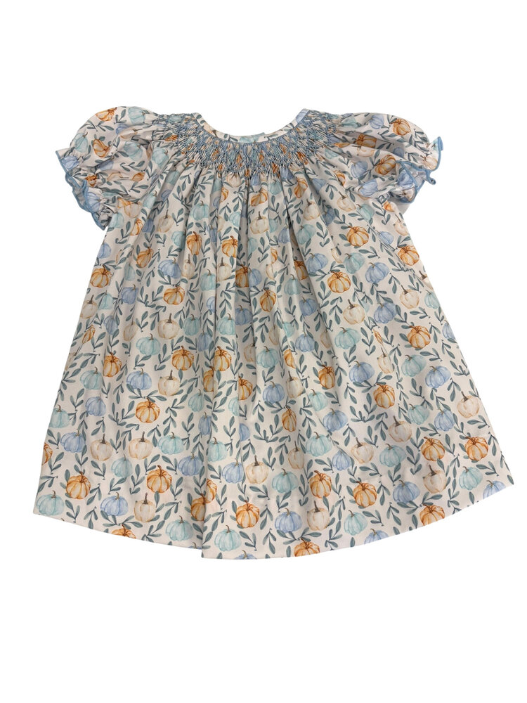 Charming Little One Pumpkin Fall Garden Zoey Dress