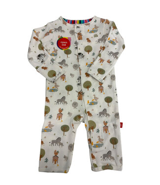 Magnetic Me Funny Farm Organic Cotton Coverall