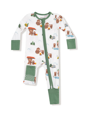 Angel Dear Bigfoot Camping 2 Way Zipper Romper