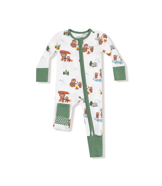 Angel Dear Bigfoot Camping 2 Way Zipper Romper