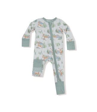 Angel Dear Buck Deer 2 Way Zipper Romper