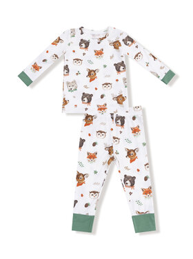 Angel Dear Woodland Animal Faces L/S Loungewear