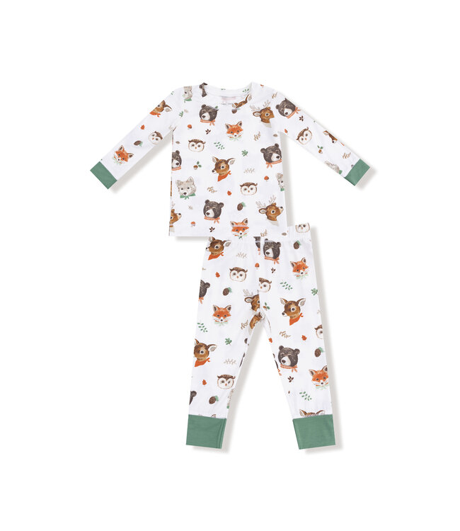 Woodland Animal Faces L/S Loungewear