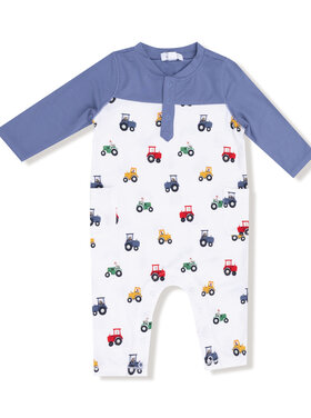 Angel Dear Mini Tractors Romper