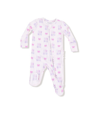 Angel Dear Lil Sis Zipper Footie