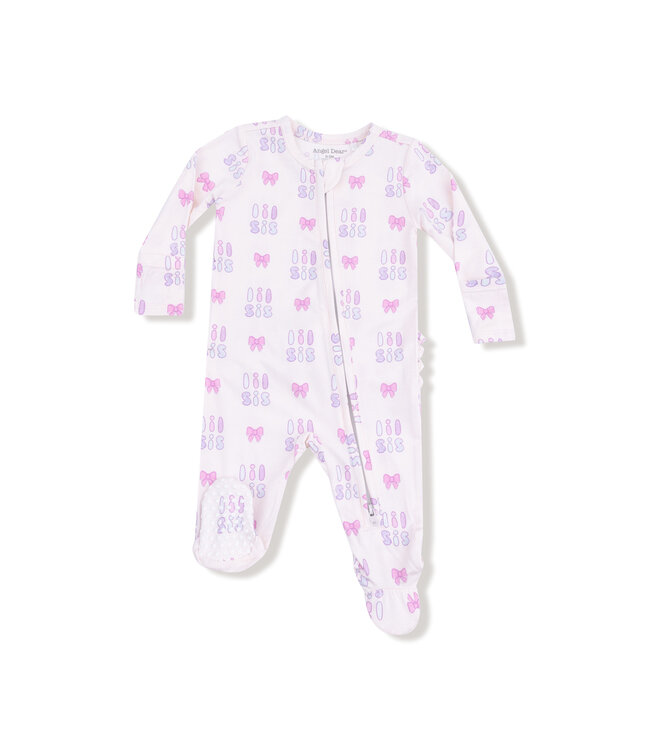 Lil Sis Zipper Footie