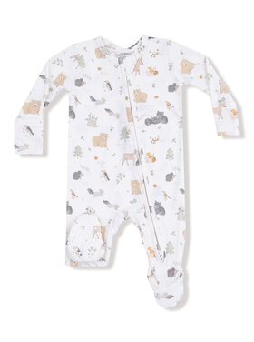 Angel Dear Woodland Babies 2 Way Zipper Footie
