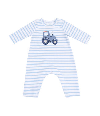 Angel Dear Mini Tractors Romper w/ Applique