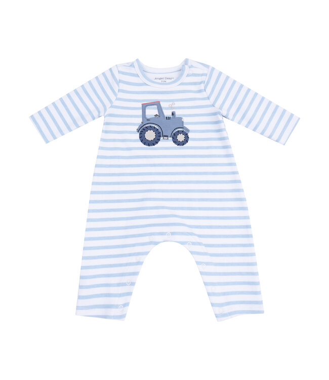 Mini Tractors Romper w/ Applique