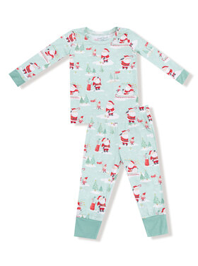 Angel Dear Golfing Santa and Elves L/S Loungewear Set