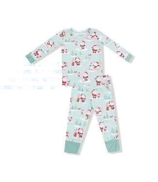 Angel Dear Golfing Santa and Elves L/S Loungewear Set