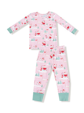 Angel Dear Golfing Mrs. Claus and Elves L/S Loungewear Set