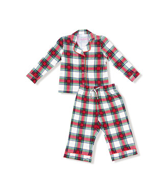 Angel Dear Holiday Plaid Pajama Set