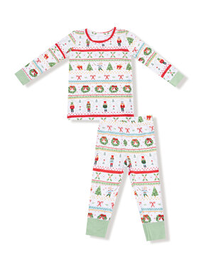 Angel Dear Nutcracker Fair Isle L/S Loungewear Set