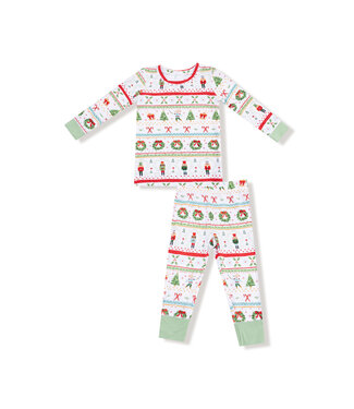 Angel Dear Nutcracker Fair Isle L/S Loungewear Set