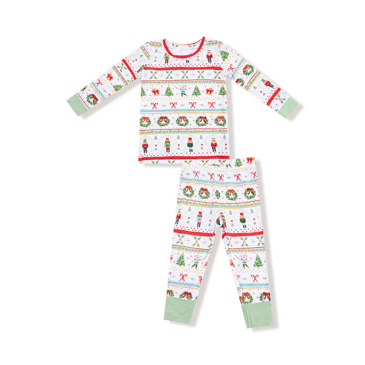 Angel Dear Nutcracker Fair Isle L/S Loungewear Set