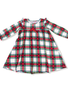 Angel Dear Holiday Plaid Loungewear Gown