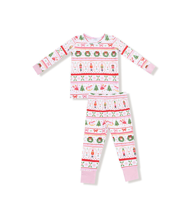 Sugar Plum Fairy Nutcracker Pink L/S Loungewear Set