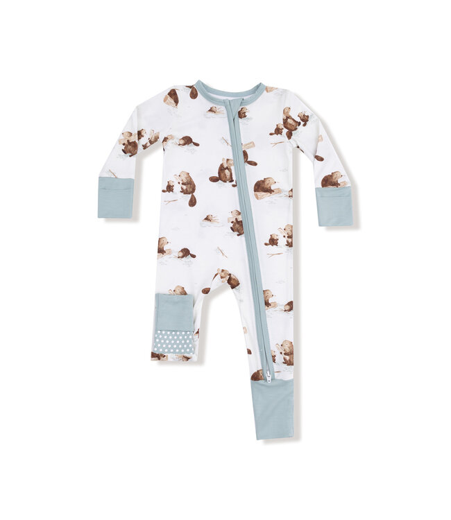 Baby Beavers 2 Way Zipper Romper