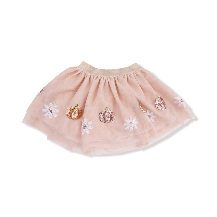 Angel Dear Pumpkins and Flowers Tutu Skirt