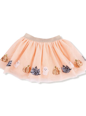 Angel Dear Orange Cat & Ghost Halloween Tutu