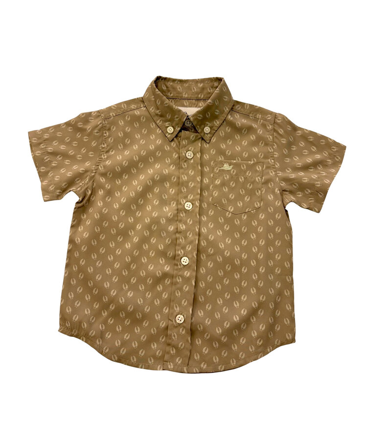 SouthBound Deer Paws Performance Dress Shirt