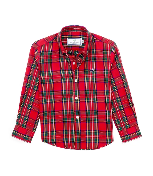 Boys Seasonal Sportshirt -  Yuletide