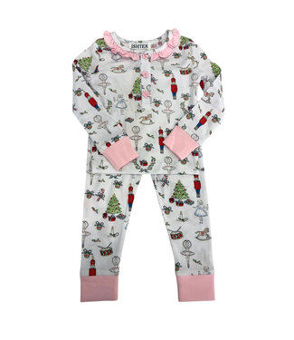 Ishtex Nutcracker Girls Pajama Set