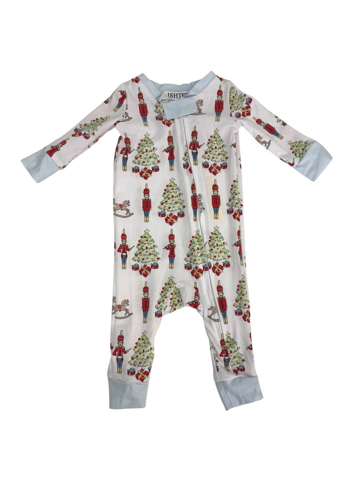 Ishtex Nutcracker Boys Pajama Romper