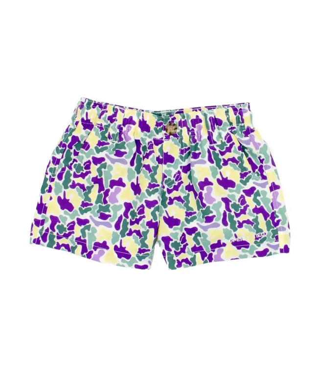 Mardi Gras Camo Shorts