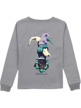 Properly Tied Mardi Gras Mallard LS Tee
